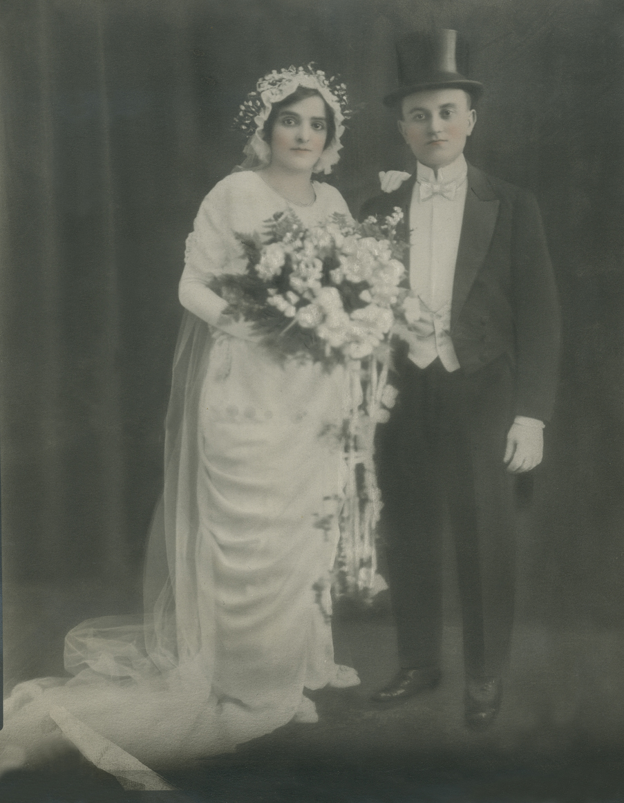 Wedding day before restoration